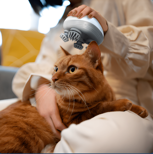 Meowssager- Cat Head Massager