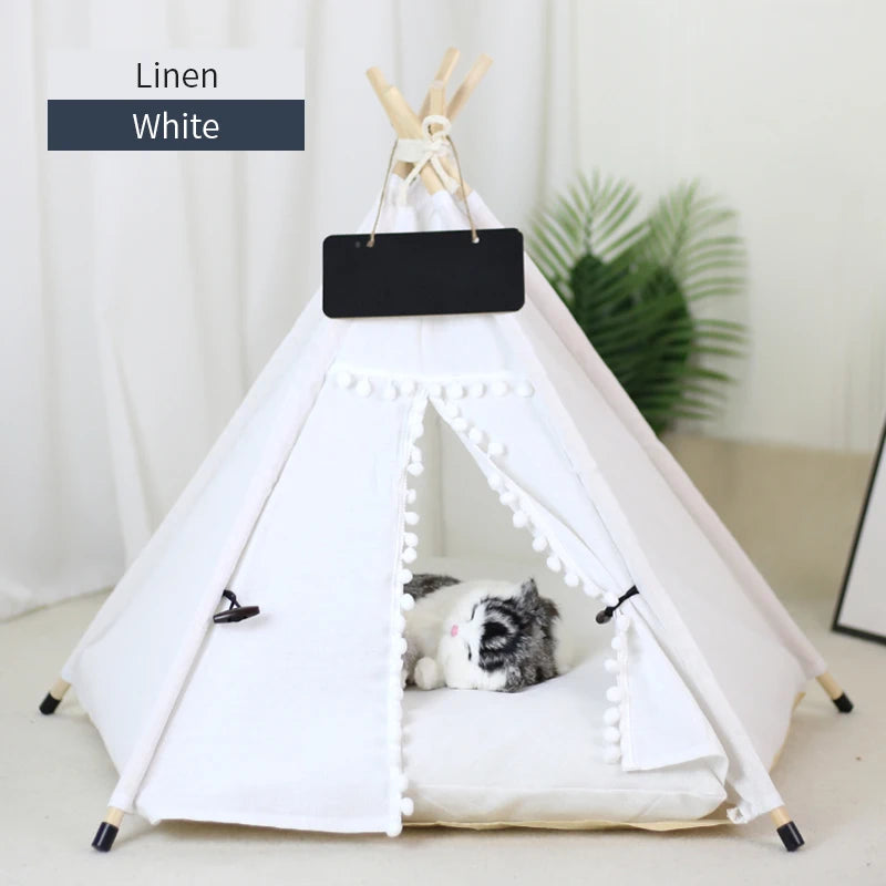 Pawsh Tent- Cat Tepee Tent