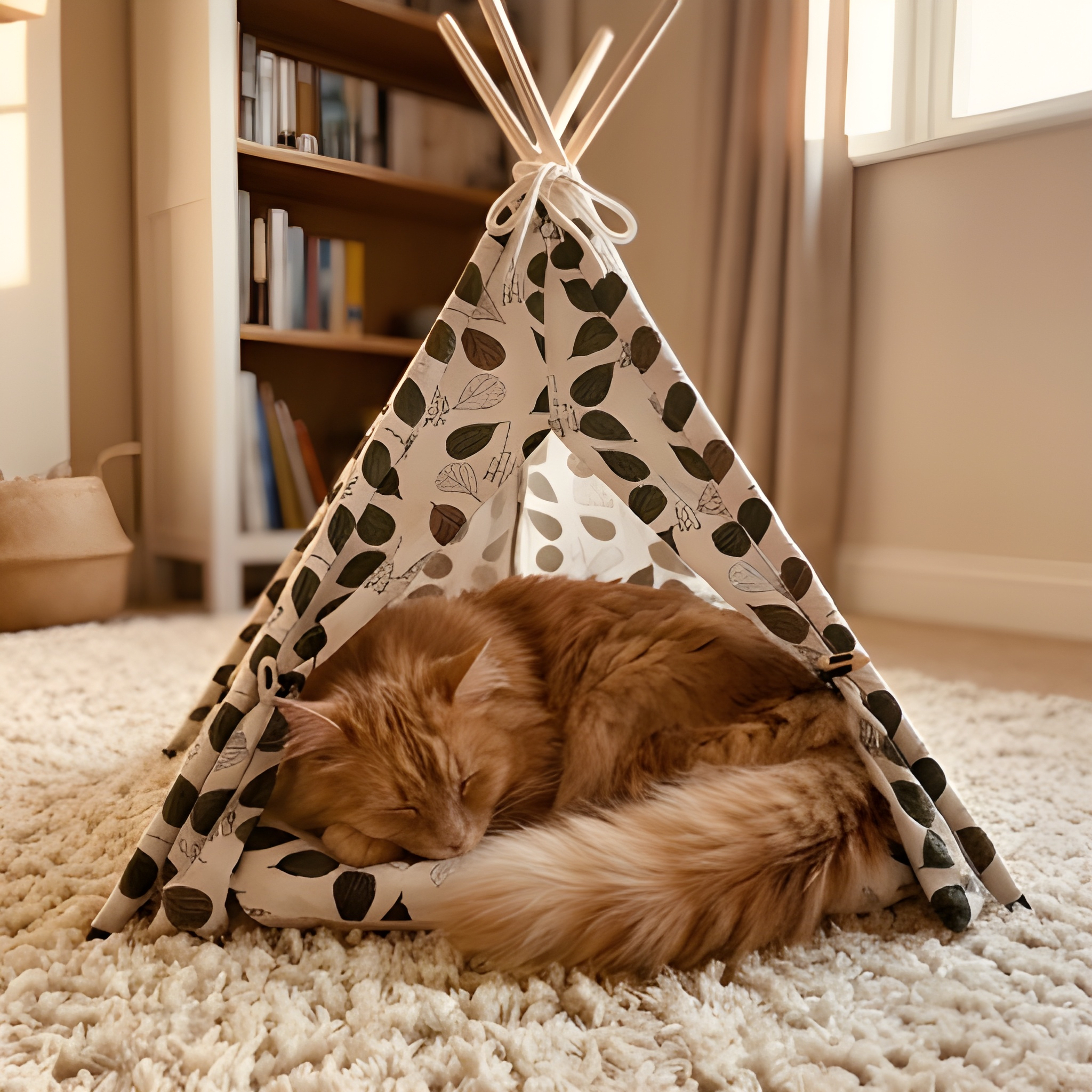Pawsh Tent- Cat Tepee Tent