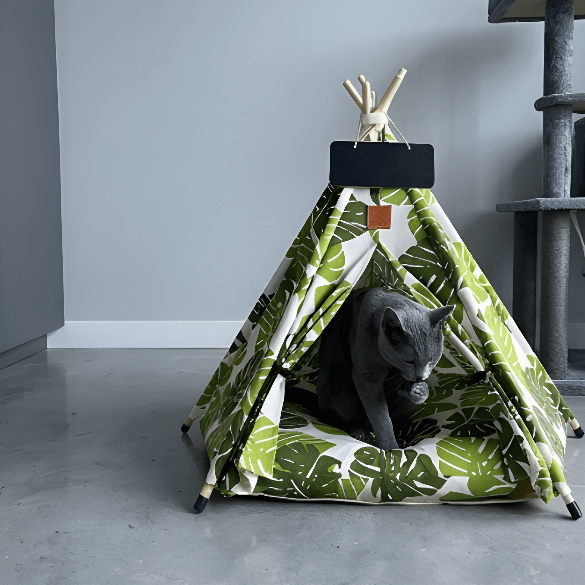Pawsh Tent- Cat Tepee Tent