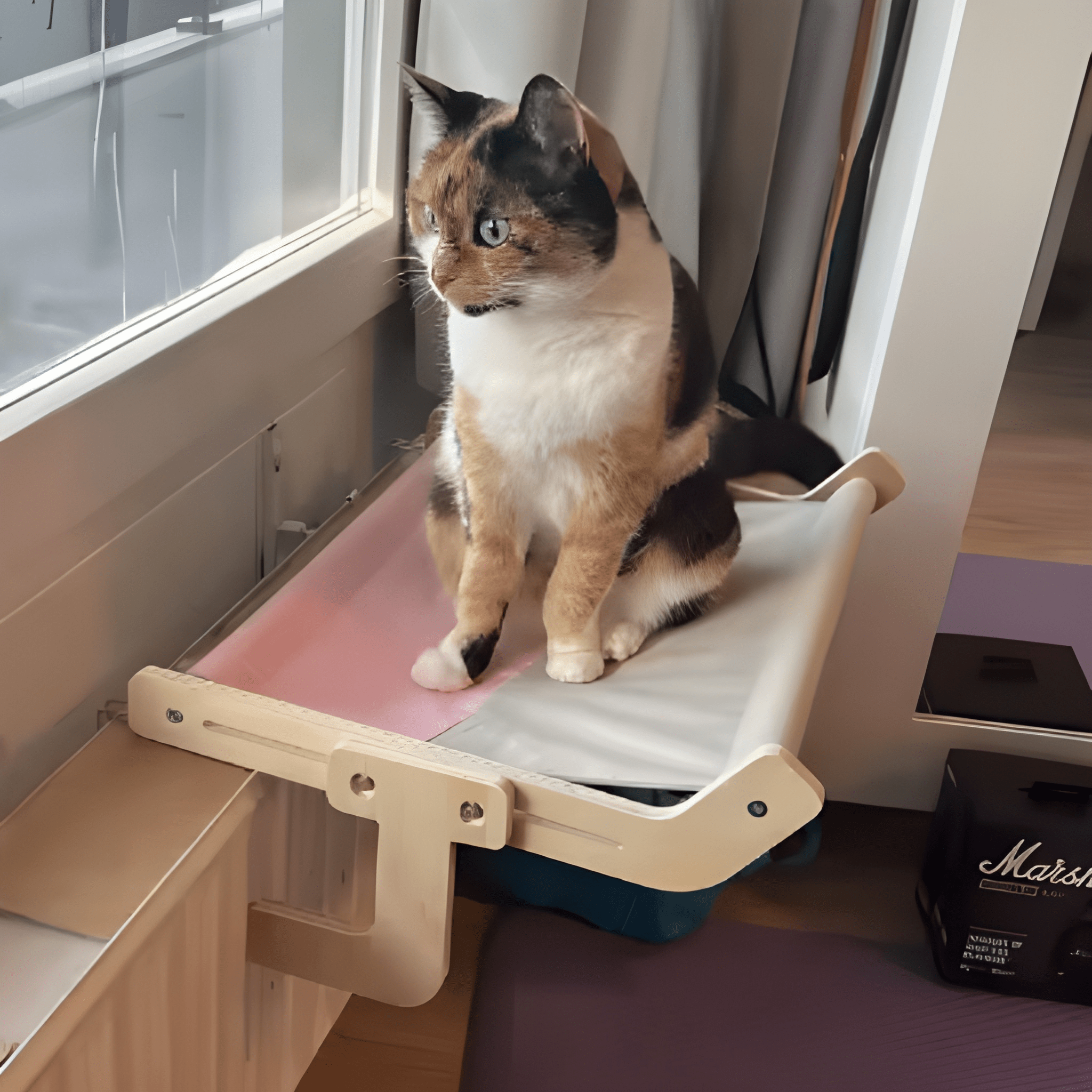 PurrSide- Cat Bedside Hammock