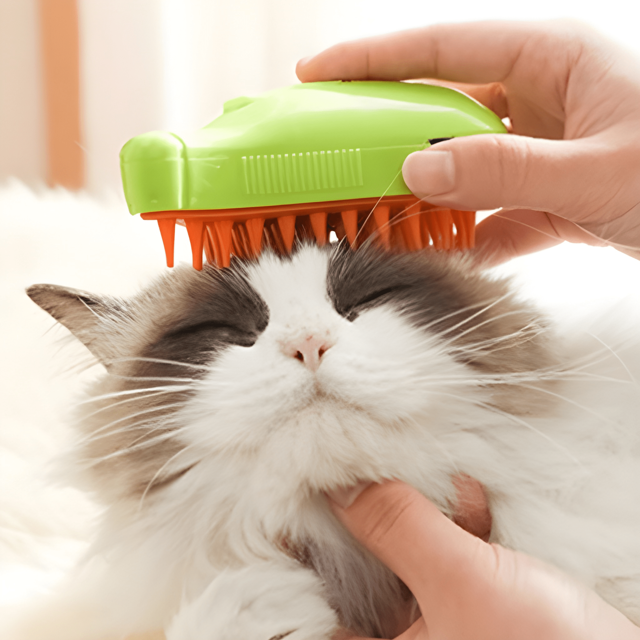 GentleFur™ -Cat Steam Grooming Brush