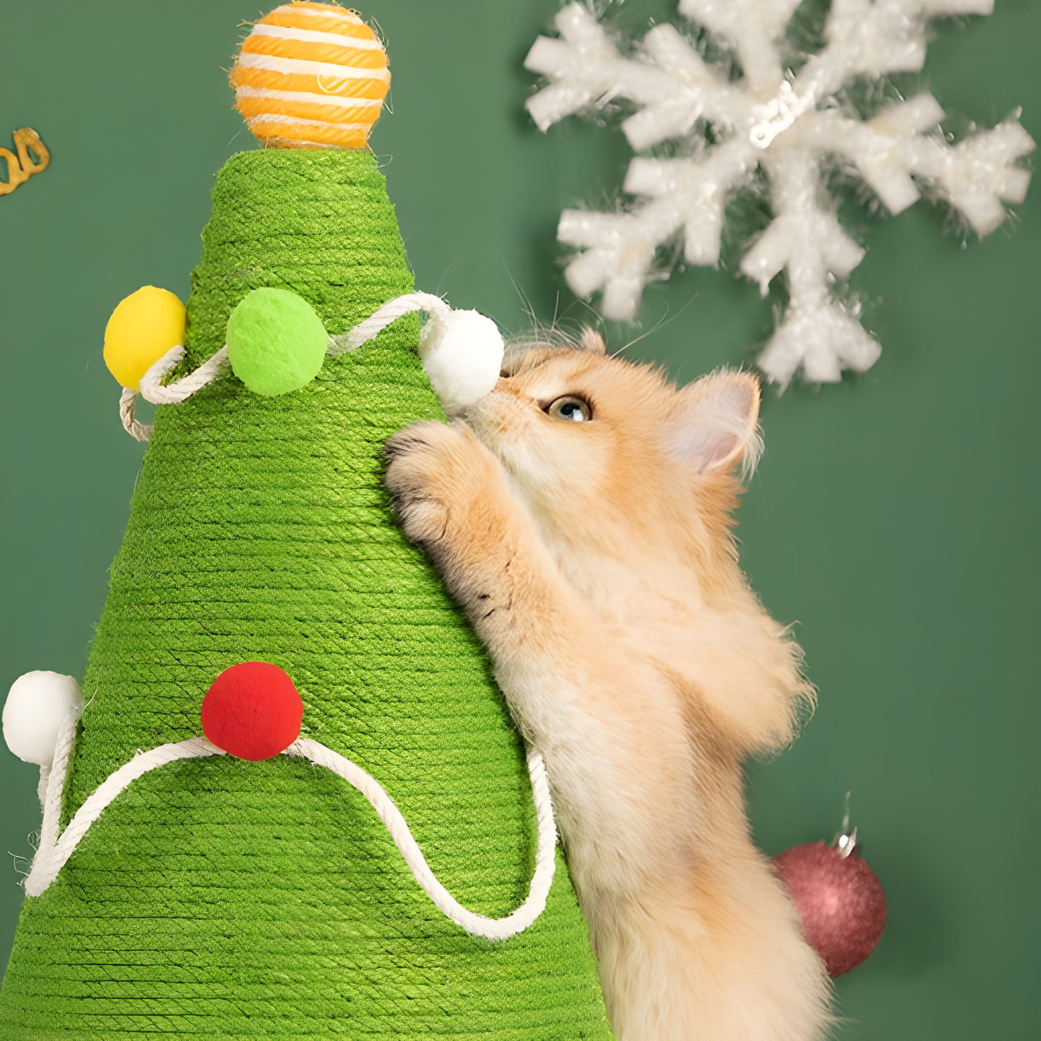 Scratchmas Tree- Cat Scratching Post