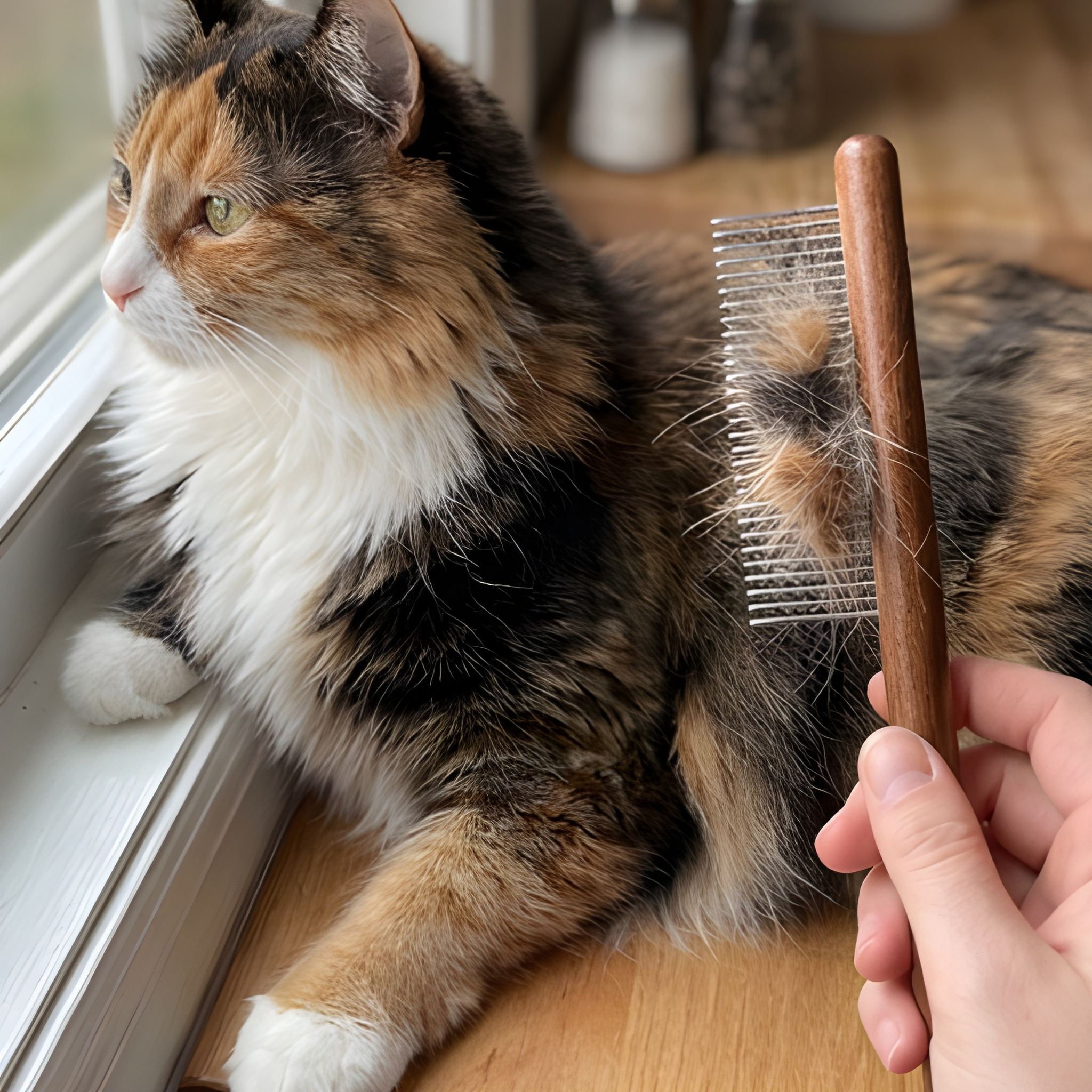 TimberTail- Cat Rounded Tip Brush