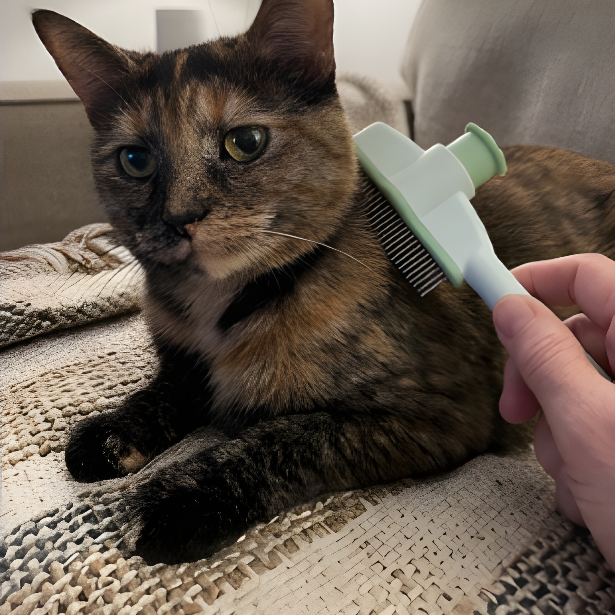 FleaGuard™ Cat Flea Brush