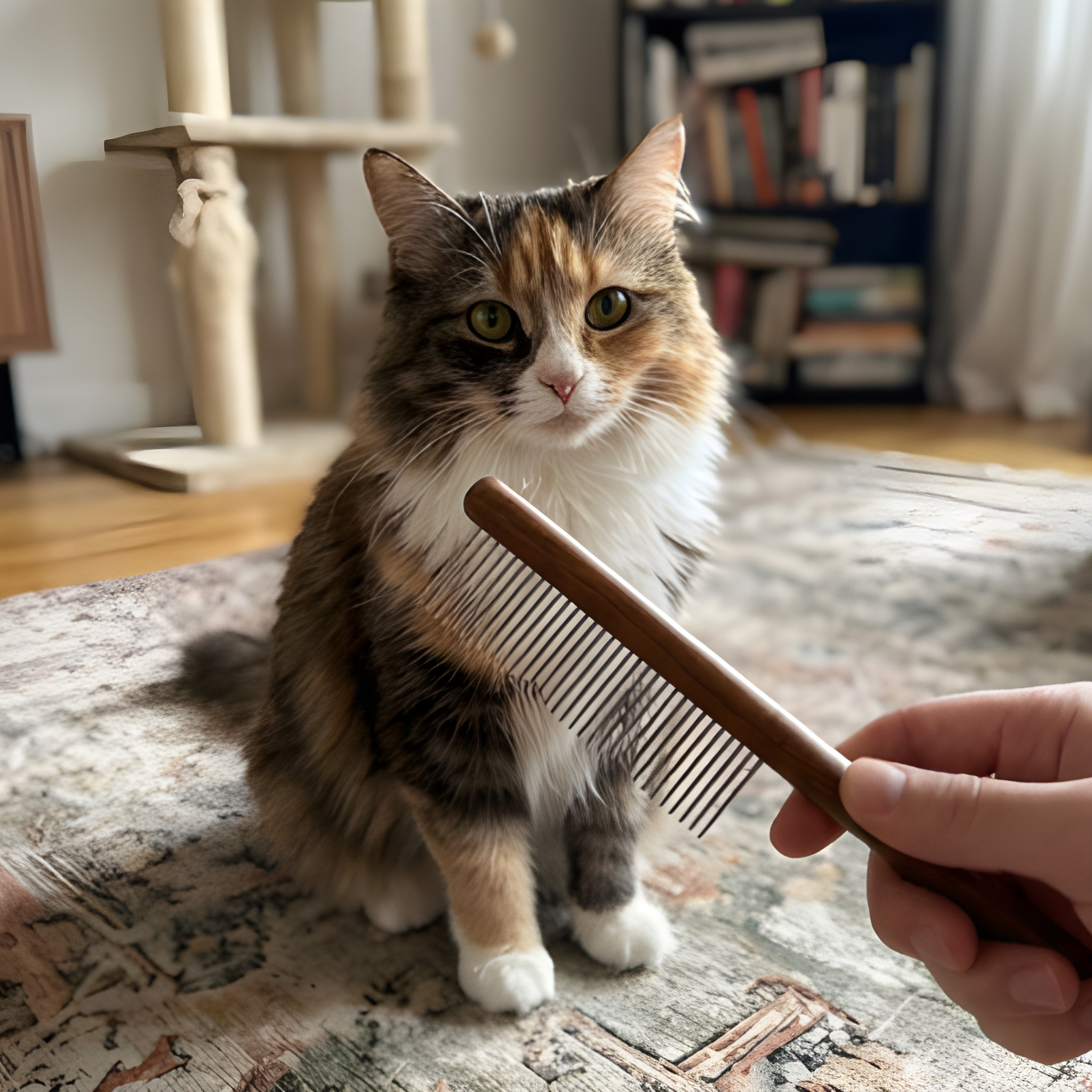 TimberTail- Cat Rounded Tip Brush