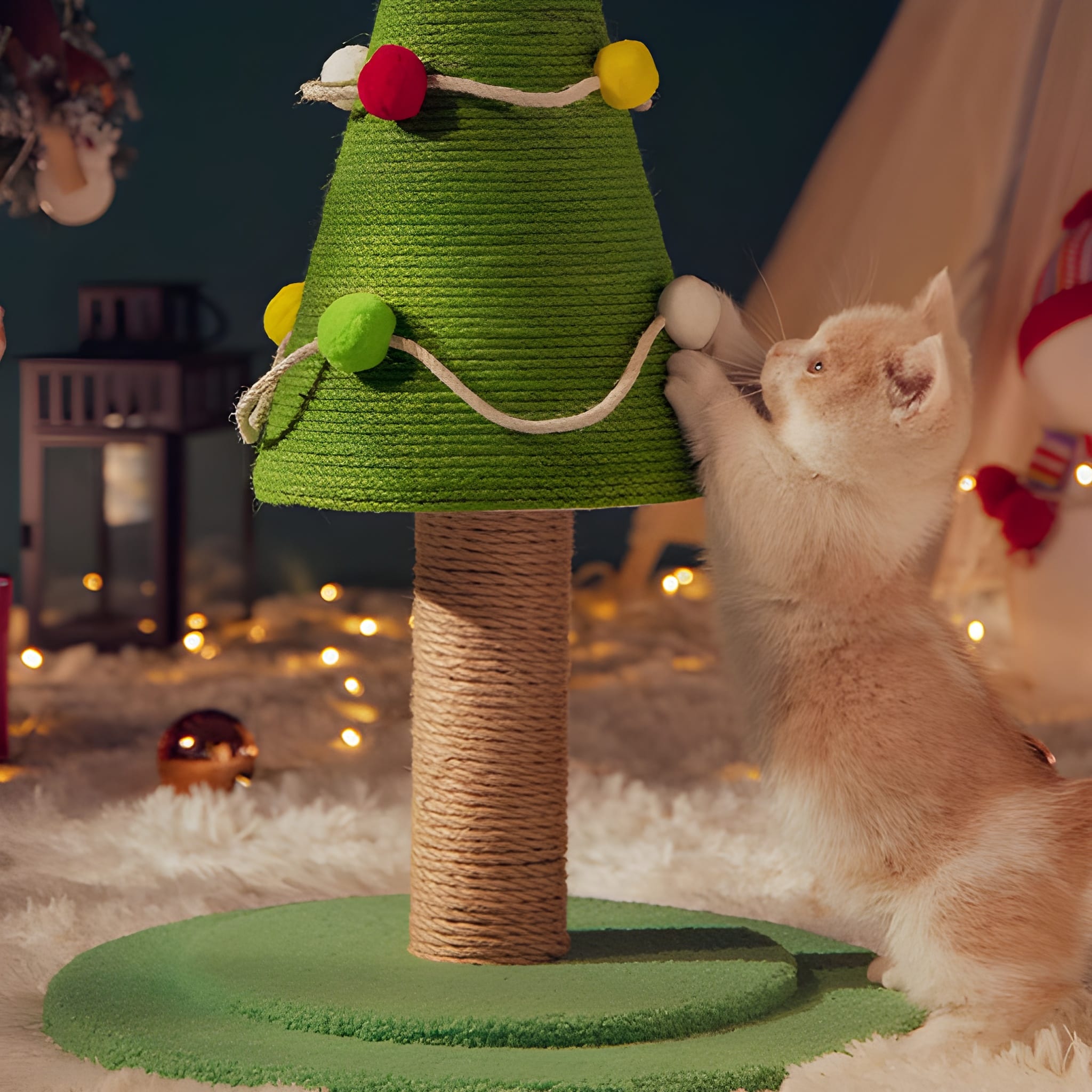 Scratchmas Tree- Cat Scratching Post