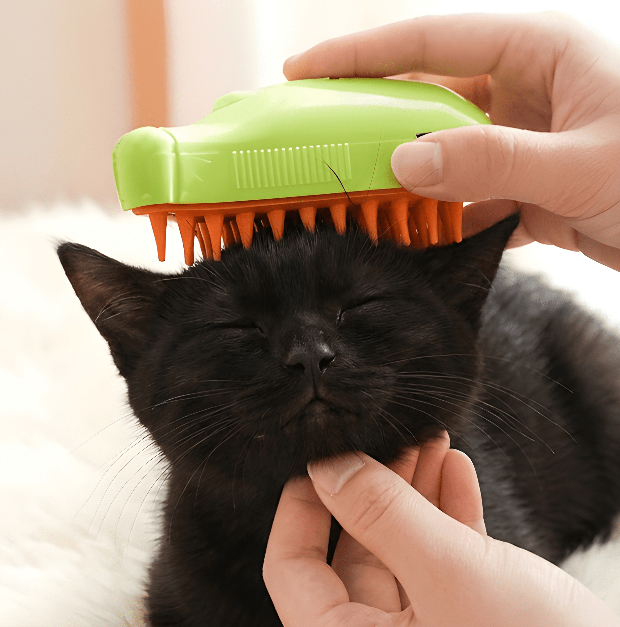 GentleFur™ -Cat Steam Grooming Brush