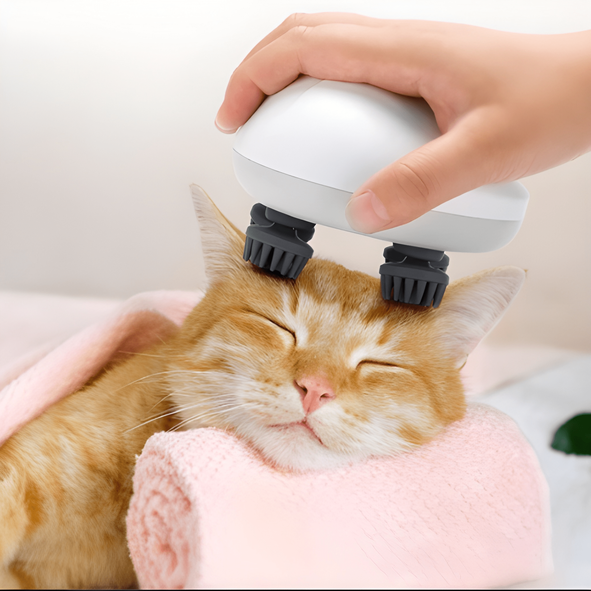 Meowssager- Cat Head Massager