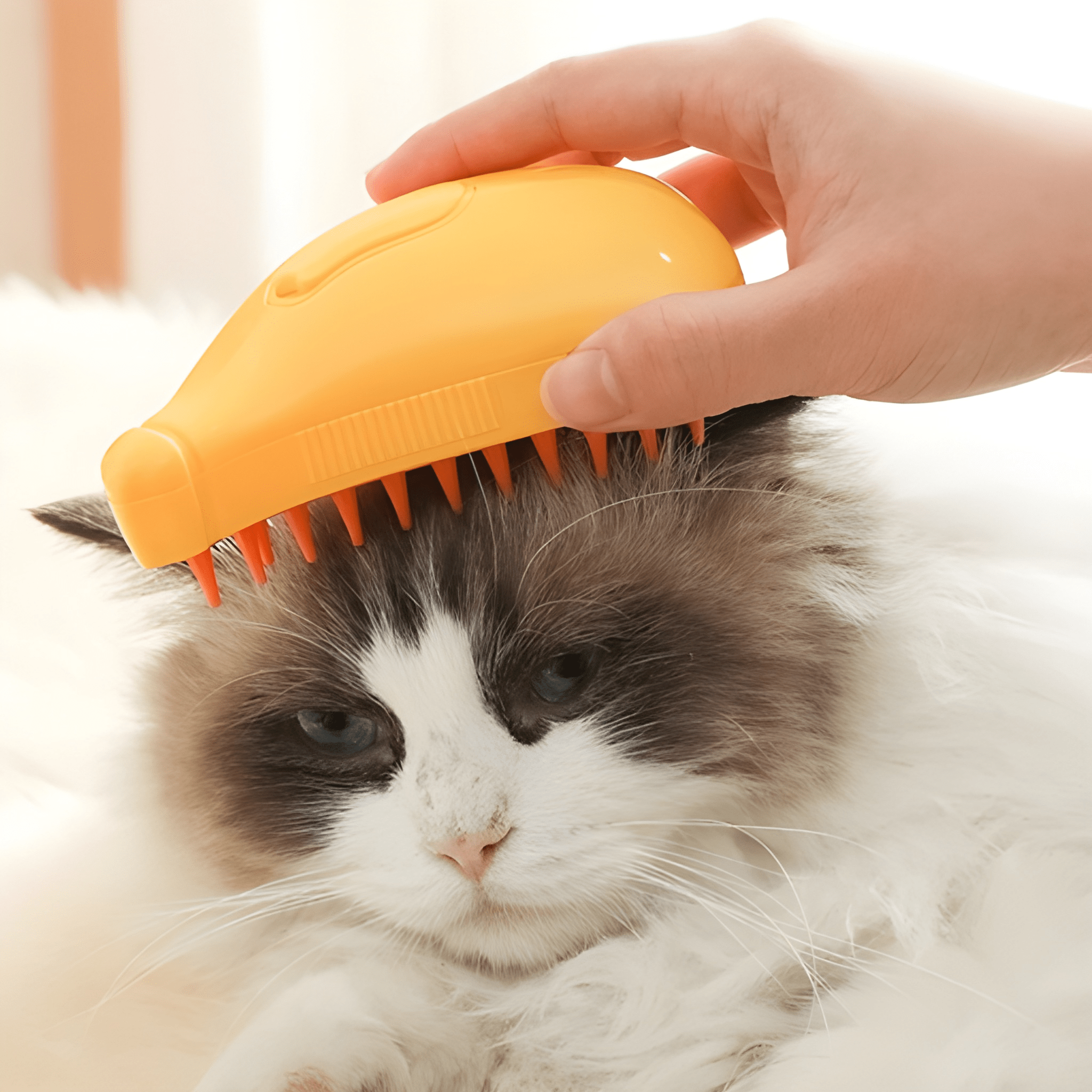 GentleFur™ -Cat Steam Grooming Brush