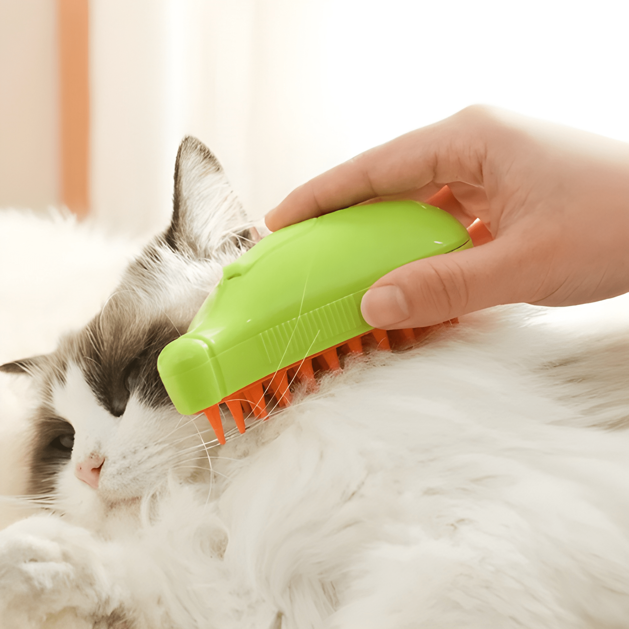 GentleFur™ -Cat Steam Grooming Brush