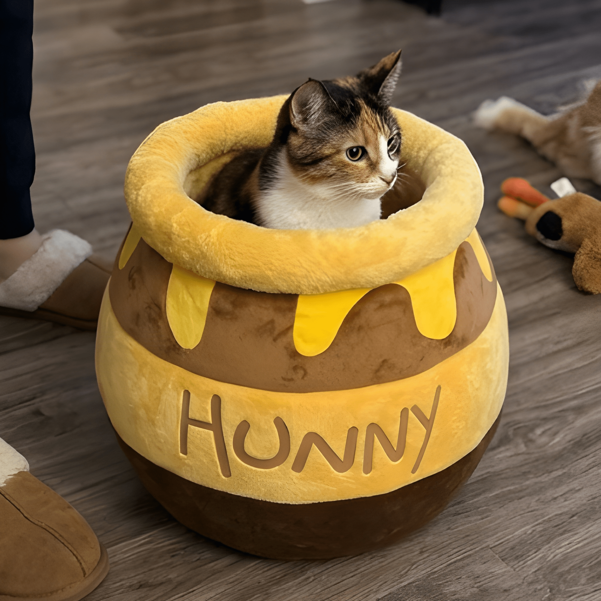 DreamPot- Honey Pot Cat Bed