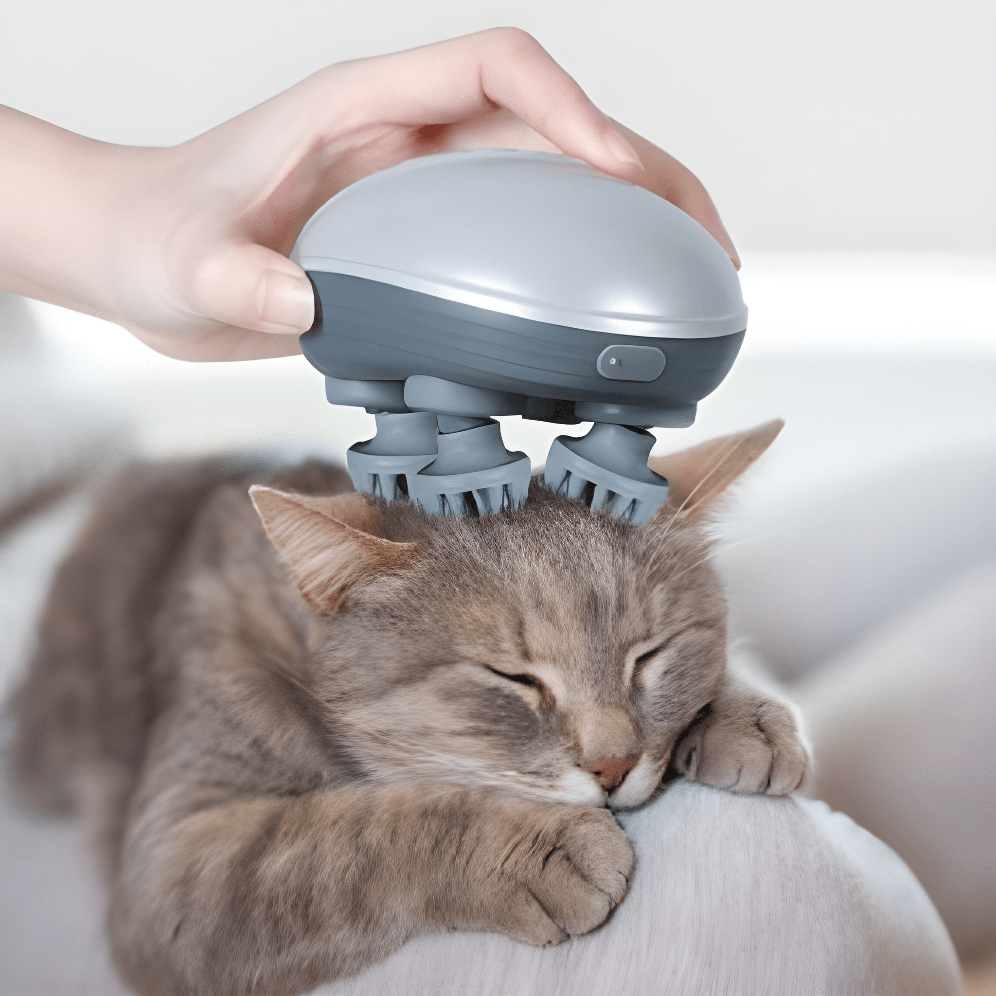 Meowssager- Cat Head Massager