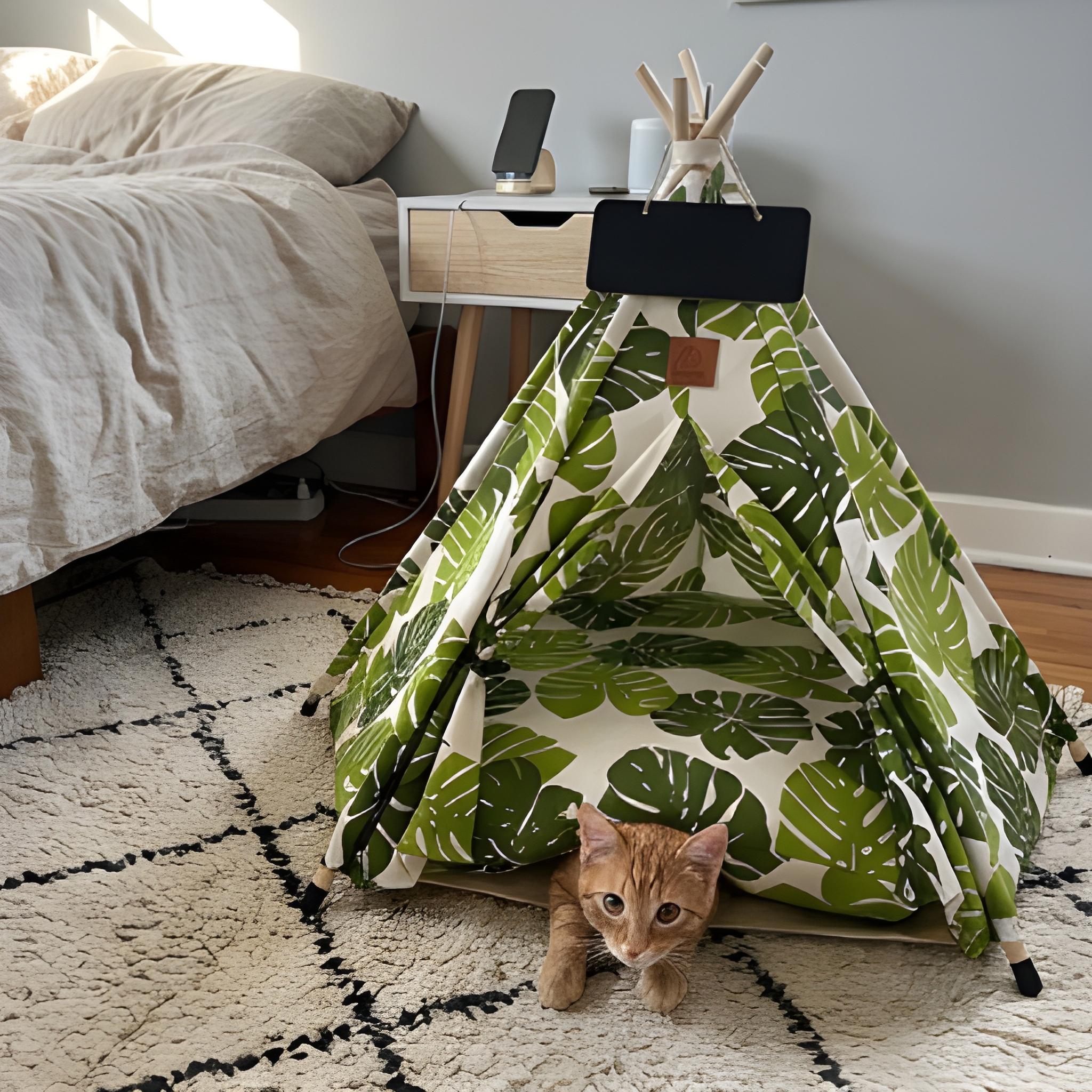 Pawsh Tent- Cat Tepee Tent